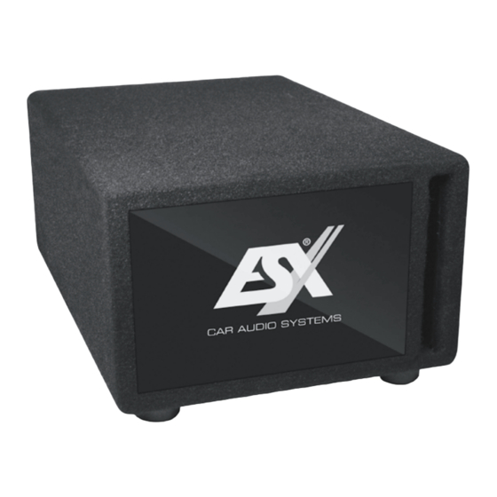 ESX DBX200Q Manual