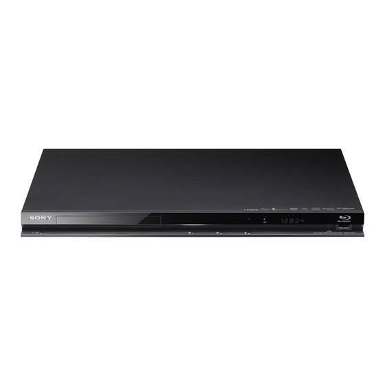 Sony RMT-B109A Service Manual