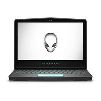 Alienware P81G Setup And Specifications