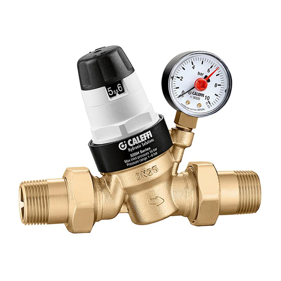 CALEFFI 5350 H Series Instruction Manual