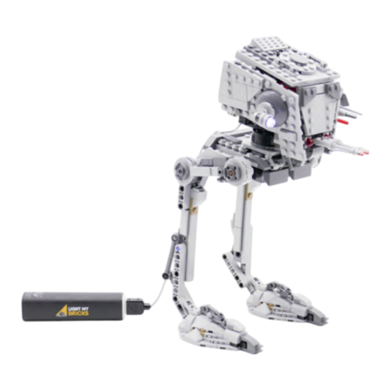 LIGHT MY BRICKS 75322 LED Lighting Kit Manuals