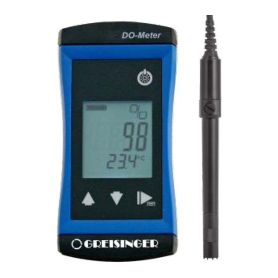 GREISINGER G 1610 Compact Manual