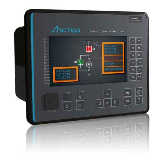Arcteq AQ-M257 Instruction Manual