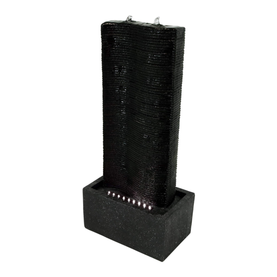 Sunnydaze Decor RIPPLING TOWER Manual