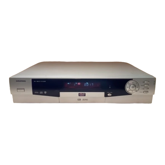 Grundig GDV 130 User Manual