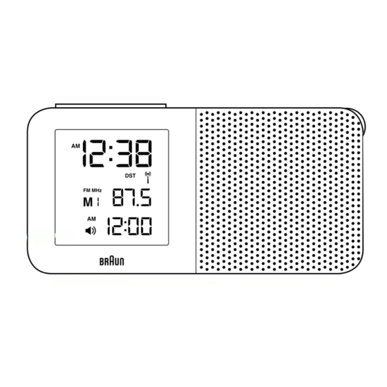 Braun BNC010-RC User Instructions