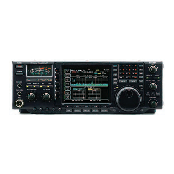 Icom IC-756PROIII Service Manual