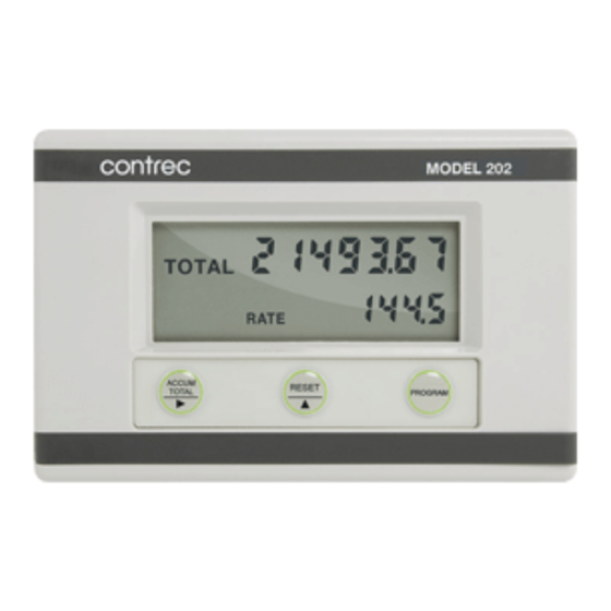 Contrec 202D User Manual
