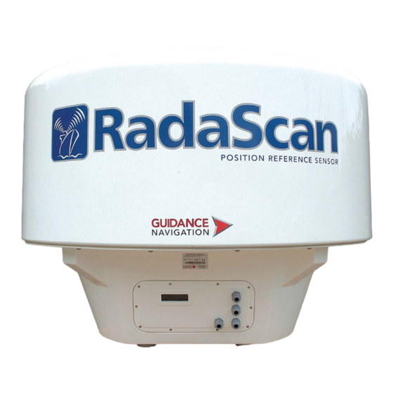 Guidance Navigation RadaScan Manuals