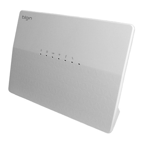 tilgin HG2280 series Quick Manual