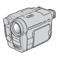 Sony Handycam DCR-TRV461E Operation Manual