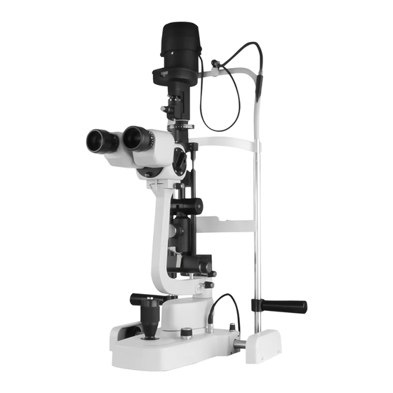 User Manuals: Huvitz HS-5000 5X Slit Lamp Microscope