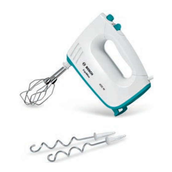 Bosch MFQ363 GB Series Instruction Manual