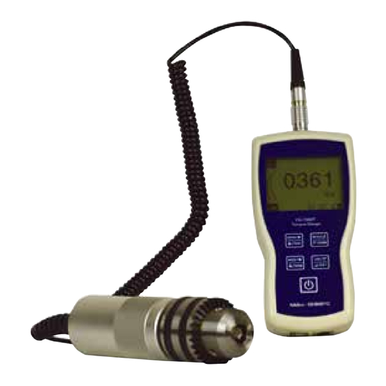 Shimpo Instruments FG-7000T Operation Manual