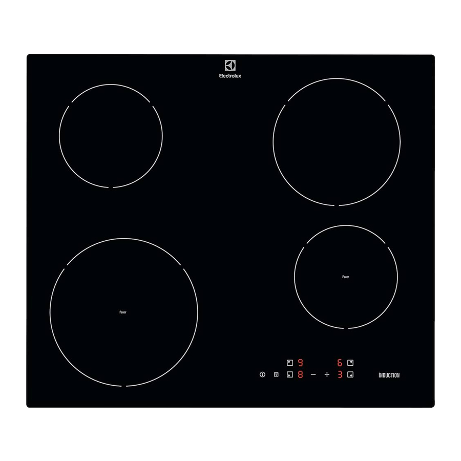 Electrolux LIB60420C - Hob Manual