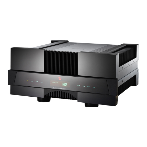 Gryphon Diablo 300 Amplifier-DAC Manuals