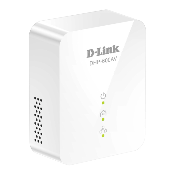 D-Link DHP-600AV User Manual