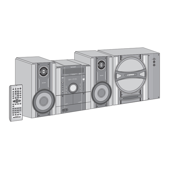 Sharp CD G14000 Operation Manual