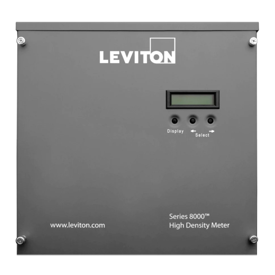 Leviton Verifeye 8000 Series User Manual