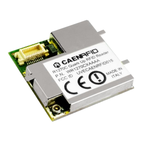 Caen RFID QuarkUp R1270 Technical Information Manual