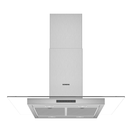 Siemens LF97GBM50B Instructions For Installation And Use Manual