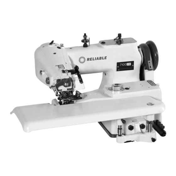 Reliable 7100DB Instruction Manual
