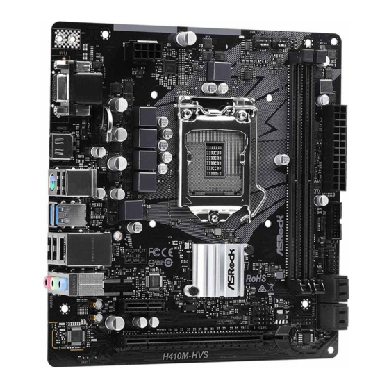 ASROCK H410M-HVS User Manual