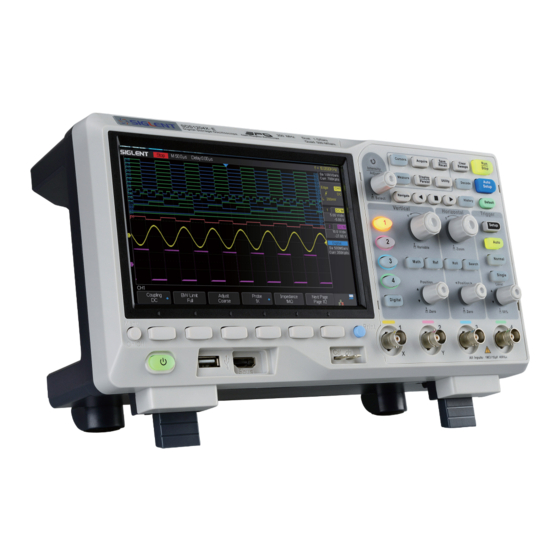 SIGLENT SDS1202X-U Series Quick Start Manual