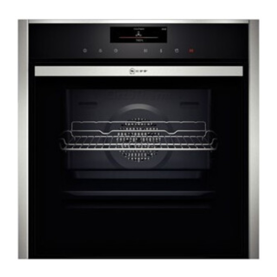 NEFF B48VT64 0 Series Instruction Manual