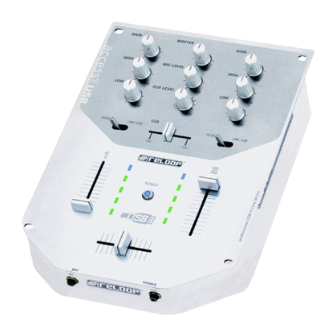 Reloop ACCESS.1 USB Operation Manual