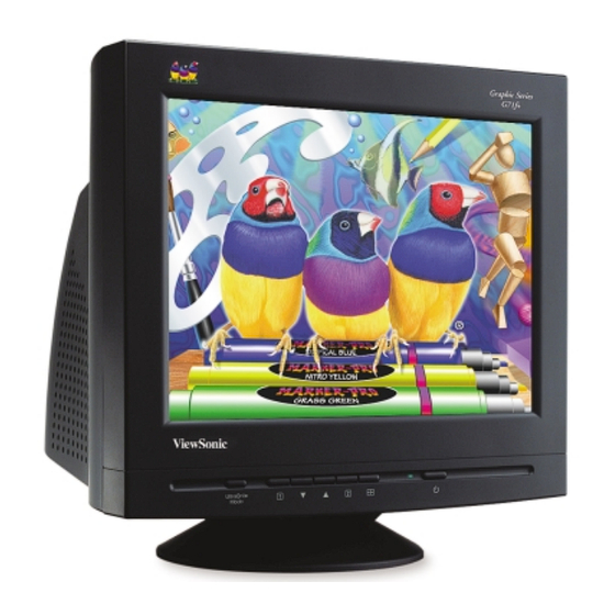 ViewSonic G71fPlus Specifications