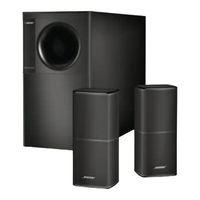 Bose Acoustimass 3 series V Owner's Manual