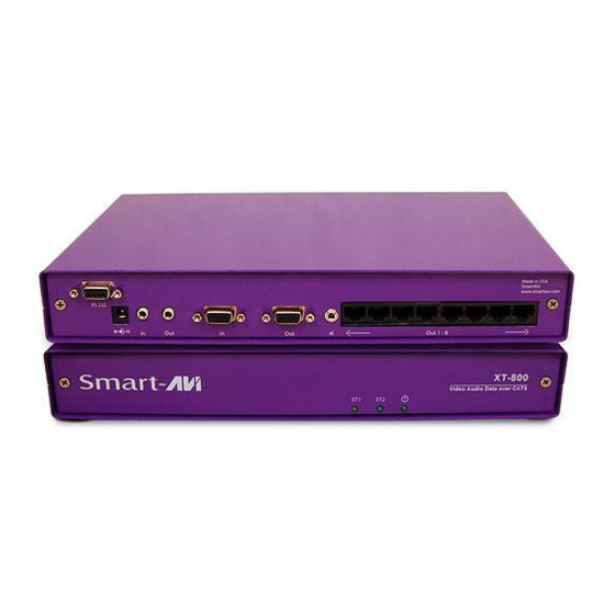 SMART-AVI XT-800 User Manual