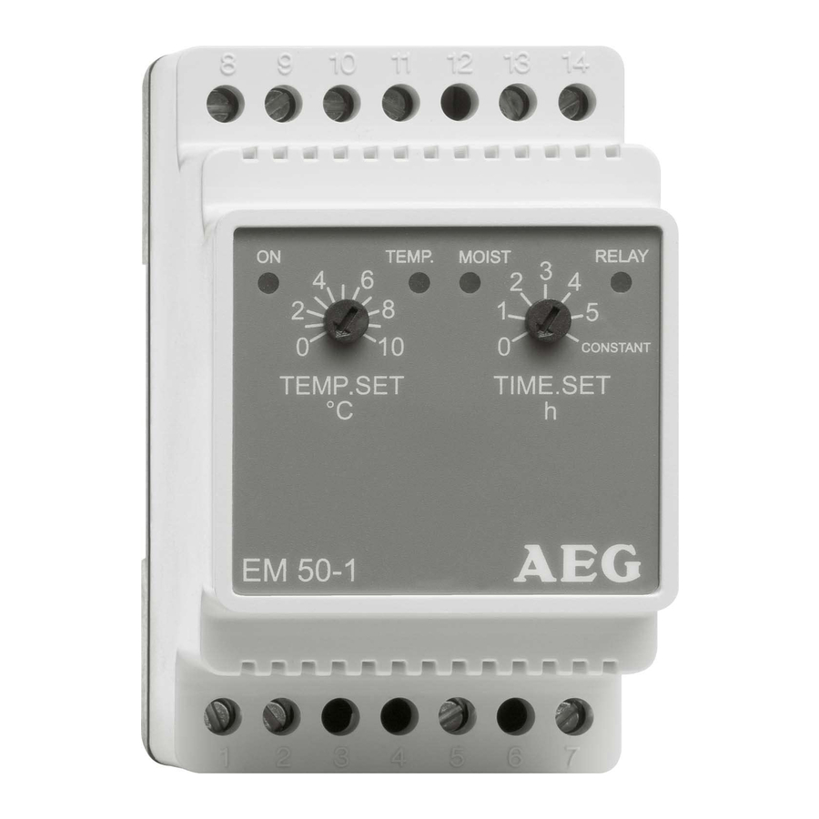 AEG EM 50-1 Manual