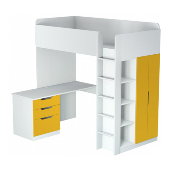 Polini kids Simple loft bed Manual