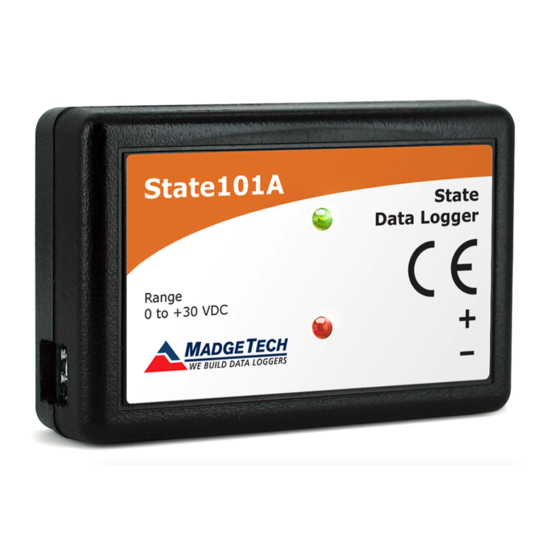 MadgeTech State101A Product User Manual