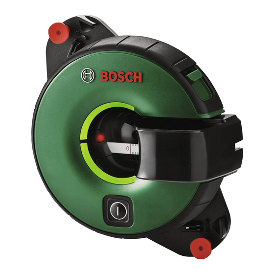 Bosch Atino Line Laser Tape Manuals