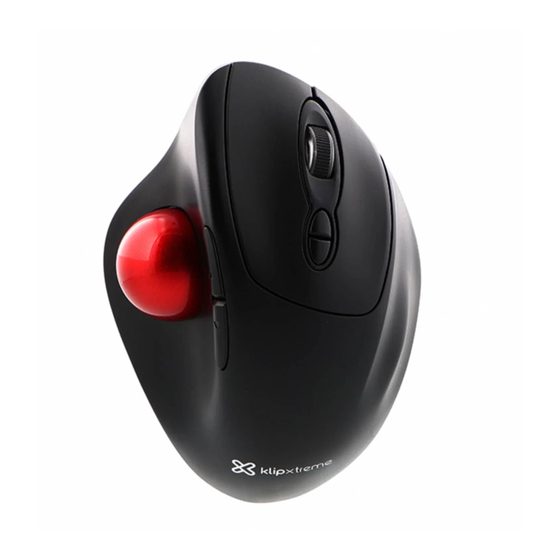 KlipXtreme ErgoBall KMW-800 Manual