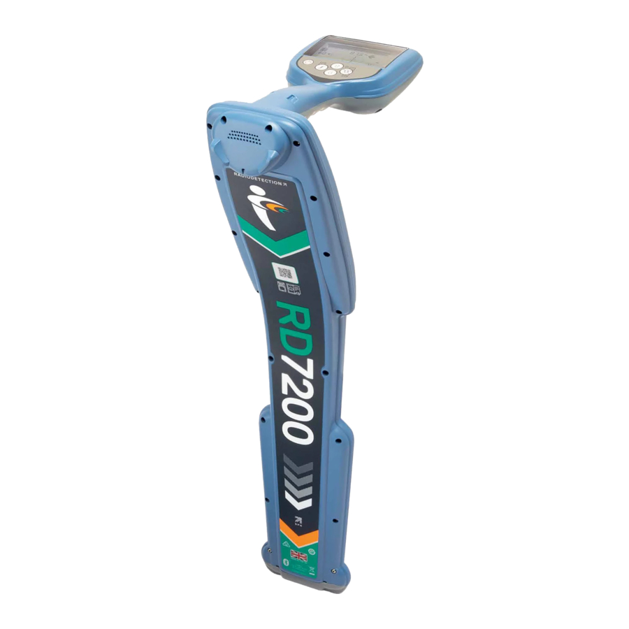 Radiodetection RD7200 User Manual