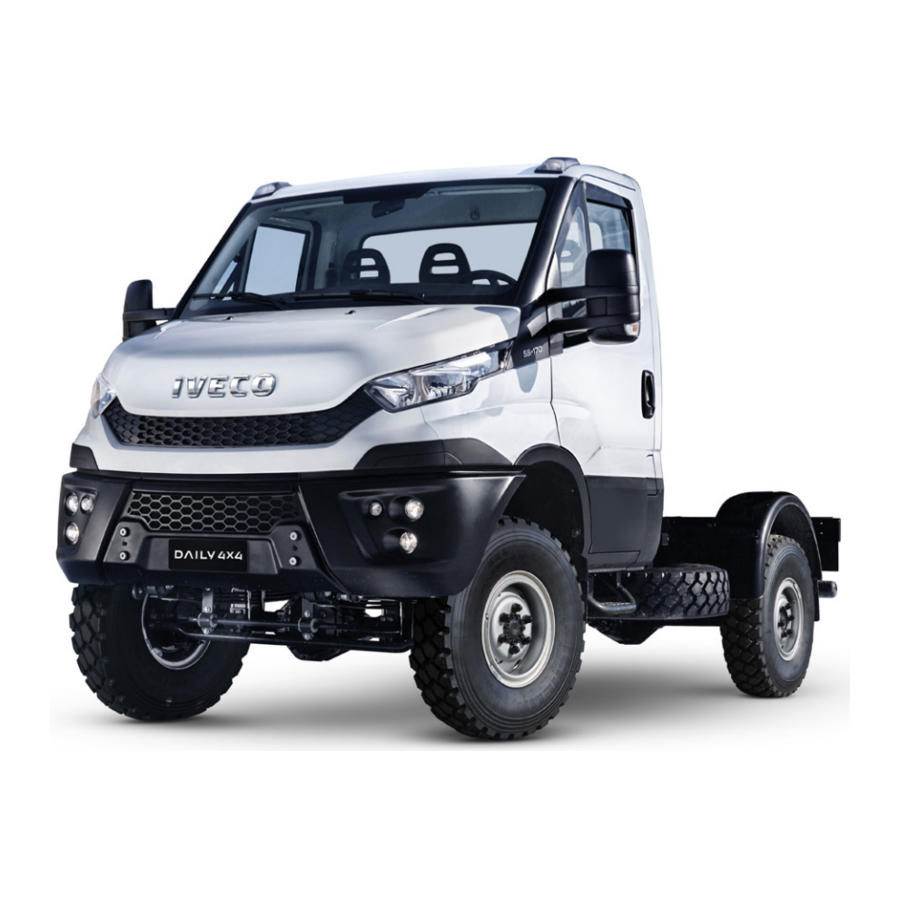 Iveco DAILY 4x4 Body Builder Instructions