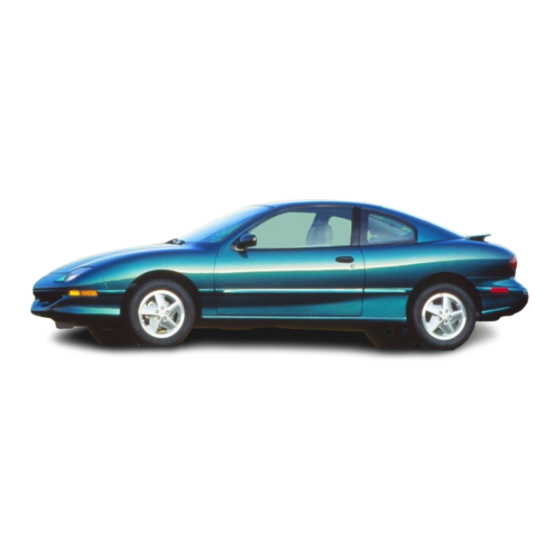 Pontiac 1998 Sunfire Owner's Manual
