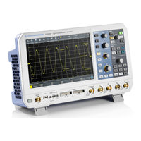 Rohde & Schwarz R&S RTB2000 User Manual