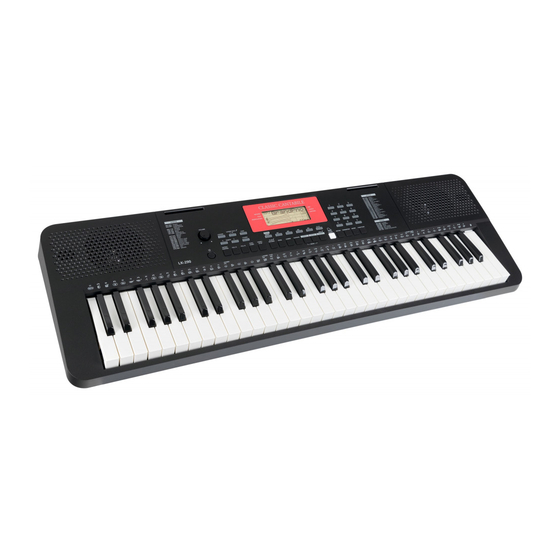 Classic Cantabile LK-290 Owner's Manual