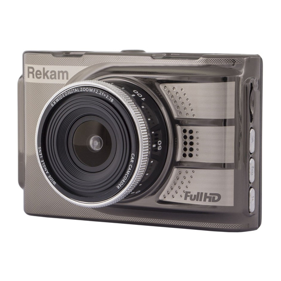 Rekam F200 Car Video Recorder Manuals