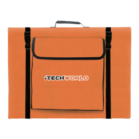 iTechworld SOLAR BLANKET KIT User Manual