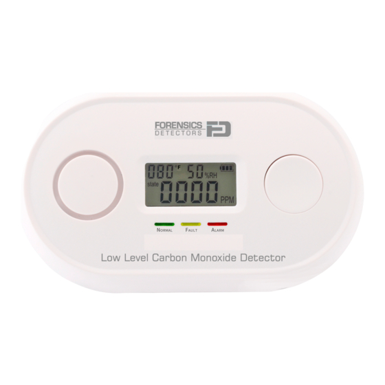 FORENSICS DETECTORS FD-SZ001 User Manual