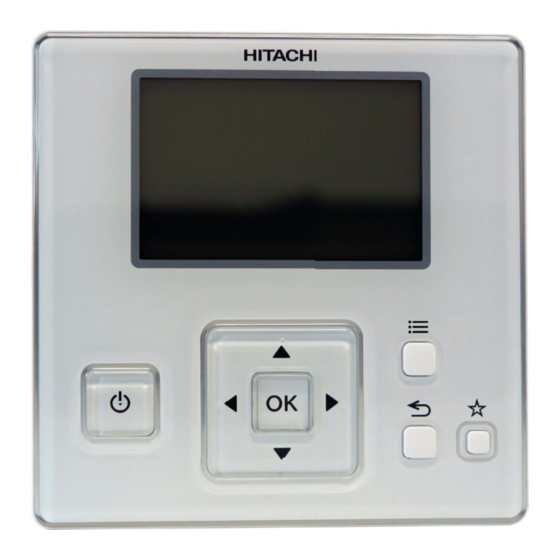 Hitachi PC-ARFH1E Installation And Operation Manual