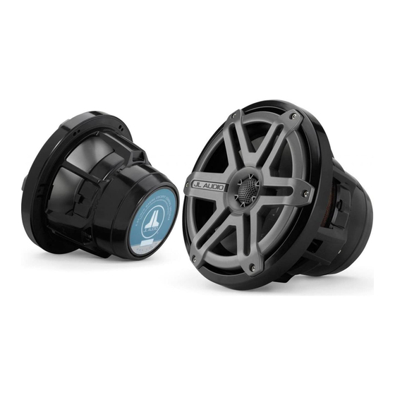 JL Audio M880-CCX-SG (LED) Owner's Manual