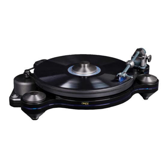 Oracle Audio Origine MkII Owner's Manual