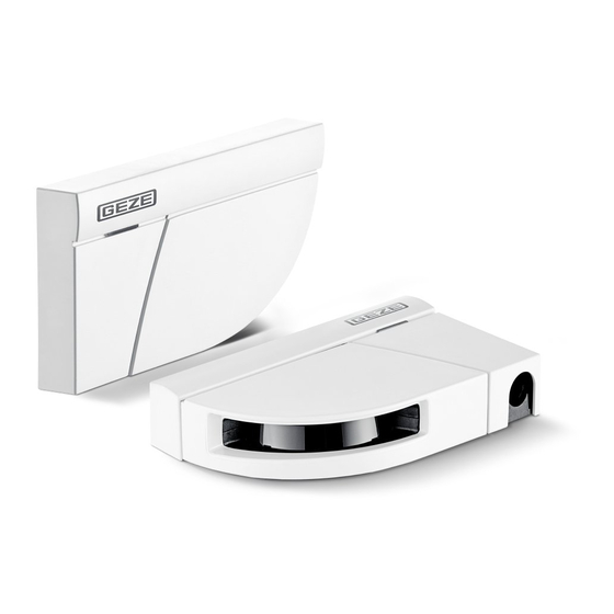 GEZE GC 342 Installation And Operating Instructions Manual